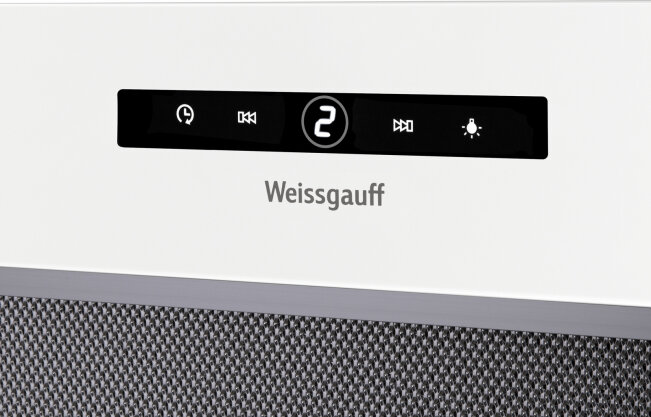 Вытяжка встраиваемая Weissgauff BOX 1200 BL черный управление: сенсорное - фото №4