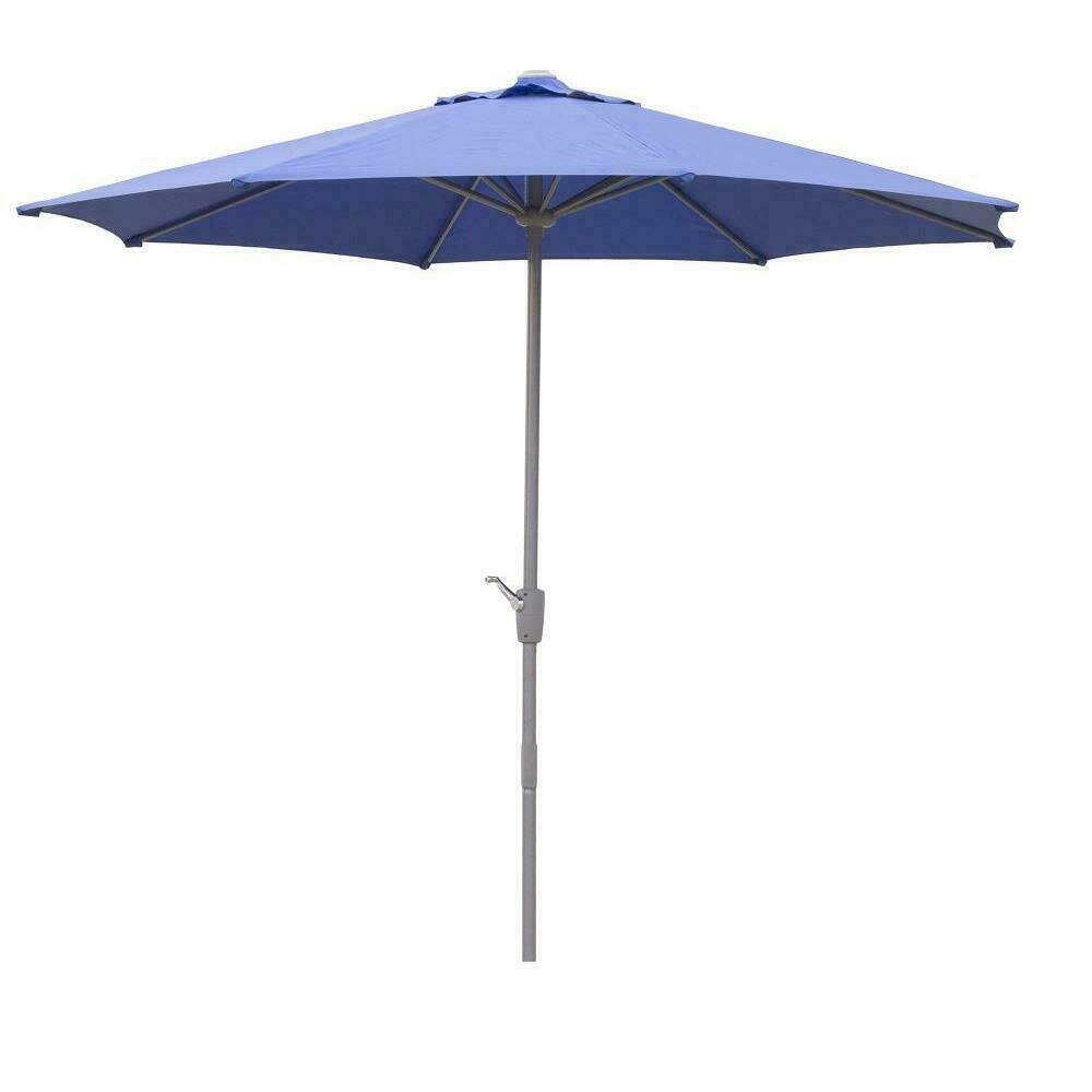 Зонт для сада Афина AFM-270/8k Blue - фотография № 1