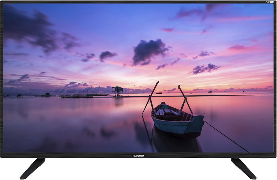 Телевизор LED Telefunken 40" TF-LED40S06T2 черный/FULL HD/50Hz/DVB-T/DVB-T2/DVB-C/USB (RUS)