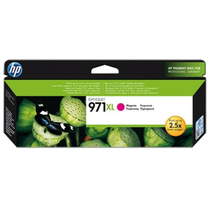 Картридж Cartridge HP 971XL для Officejet Pro X476dw/X576dw/X451dw/X551dw, пурпурный (6 600 стр.)