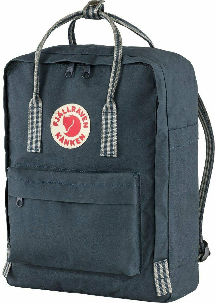 Рюкзак Fjallraven Kanken 560-909 Navy-Long Stripes