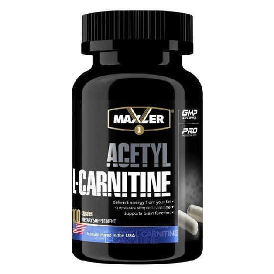 Maxler Acetyl-L-Carnitine capsules, 100 .