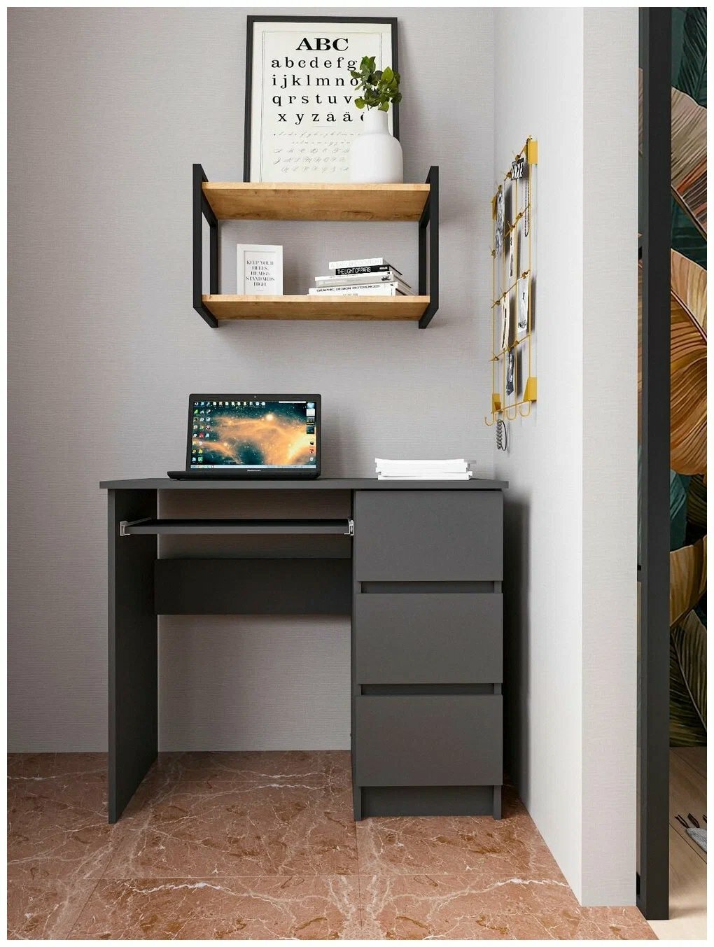 ДСВ мебель письменный стол Мори МС-6