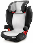 Чехол в автокресло Recaro Monza Nova цвет черно-серый - изображение