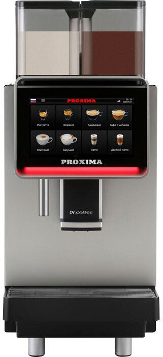 Кофемашина Dr. Сoffee Proxima F2 Plus, профессиональная, суперавтомат, горячий шоколад, сухое молоко - фотография № 2