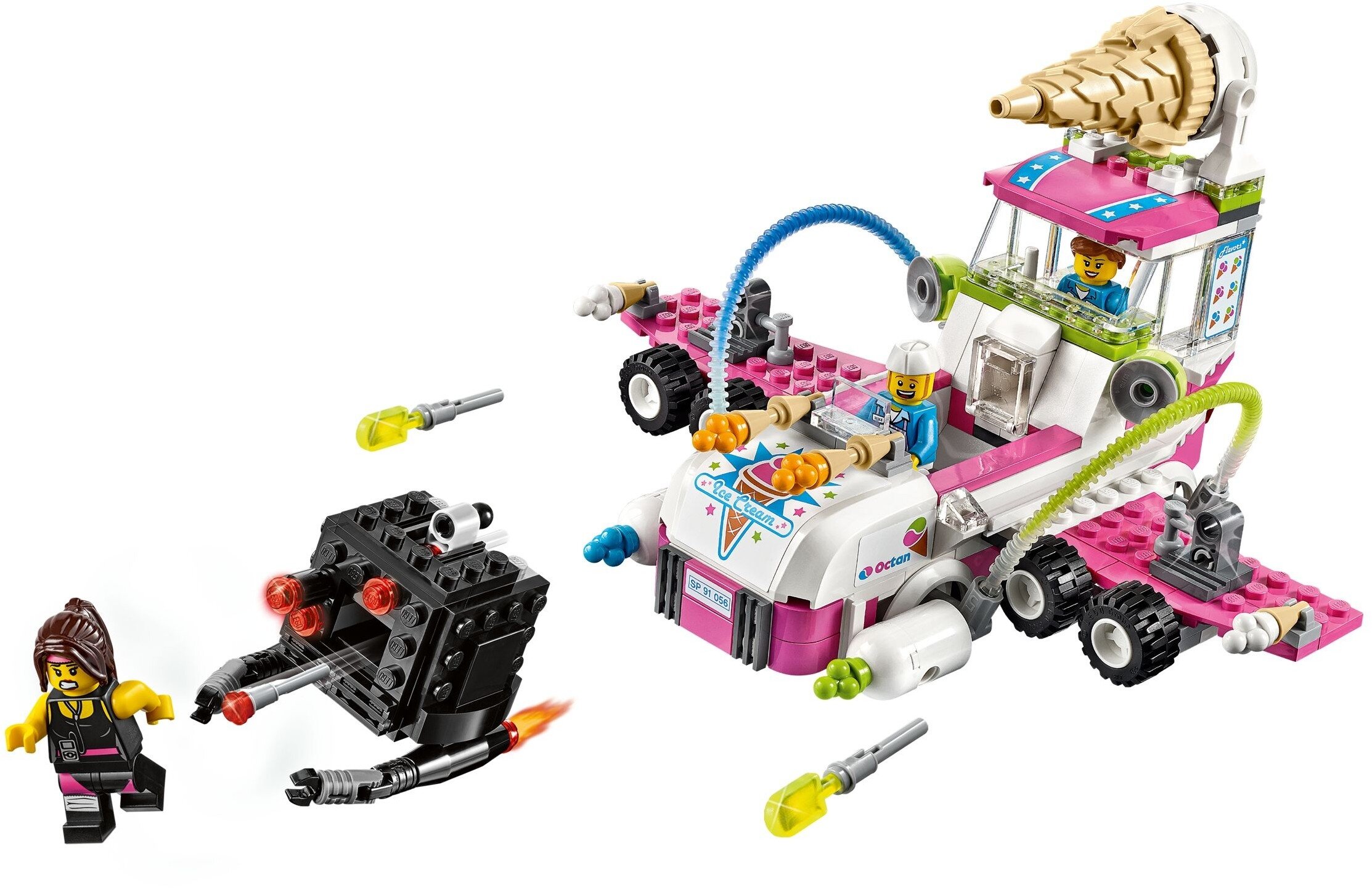 Конструктор LEGO Фильм 70804 Машина с мороженым