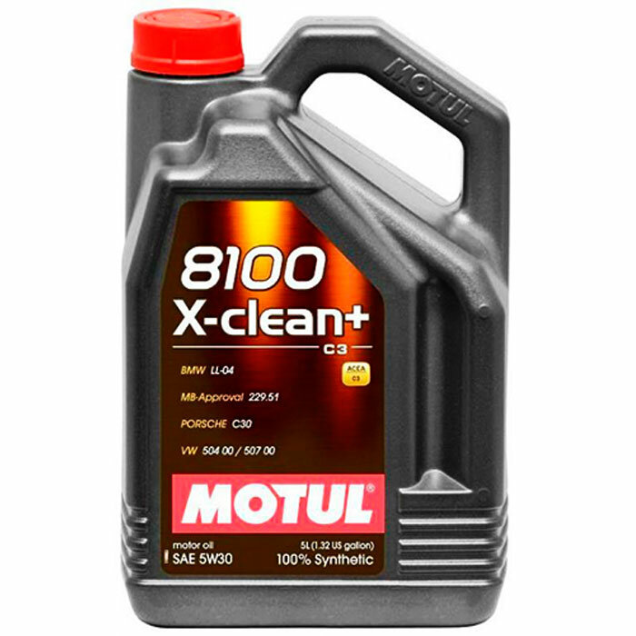   Motul 8100 X-Clean+ 5W-30 5