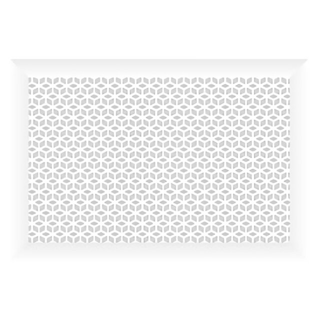 фото Экран для радиатора классик илона 90х60см белый