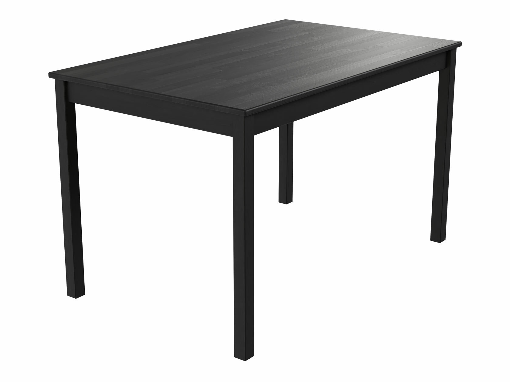 Кухонный стол Первый Мебельный Аврора Экстра / Aurora Extra Черный - фотография № 1