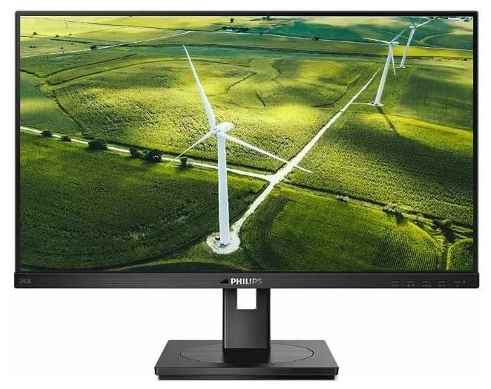 Монитор 23.8" Philips 242B1G/00 черный IPS 1920x1080 250 cd/m^2 4 ms HDMI DVI DisplayPort VGA USB Аудио