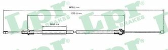 Трос стояночного тормоза Citroen Berlingo / Berlingo First 96>11 Peugeot Partner/Partner Tepee 96>15 LPR C0092B