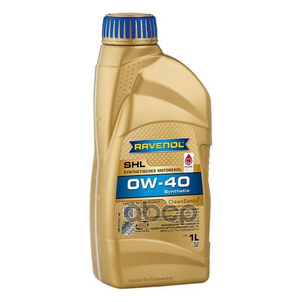 Ravenol Моторное Масло 0W-40 (1Л) (Второй Номер 4014835868809)