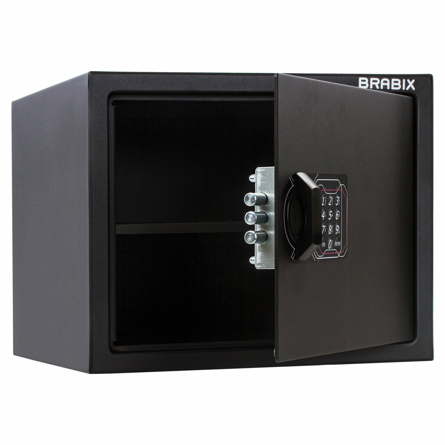 BRABIX "SF-280EL", 280х350х300 мм, электронный замок, черный, 291149, S103BR212414