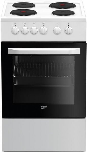 Плита Электрическая BEKO FFSS56000W, белый