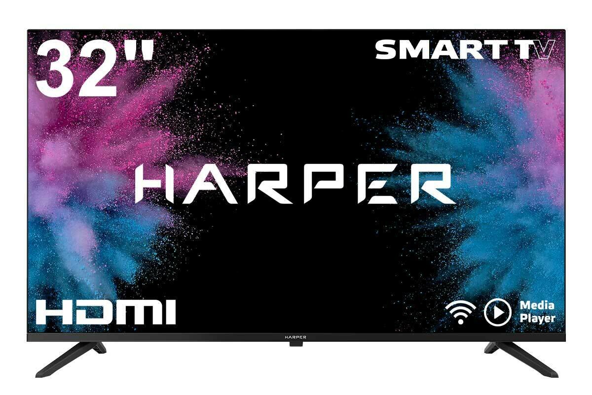 32" Телевизор HARPER 32R820TS LED (2020), черный