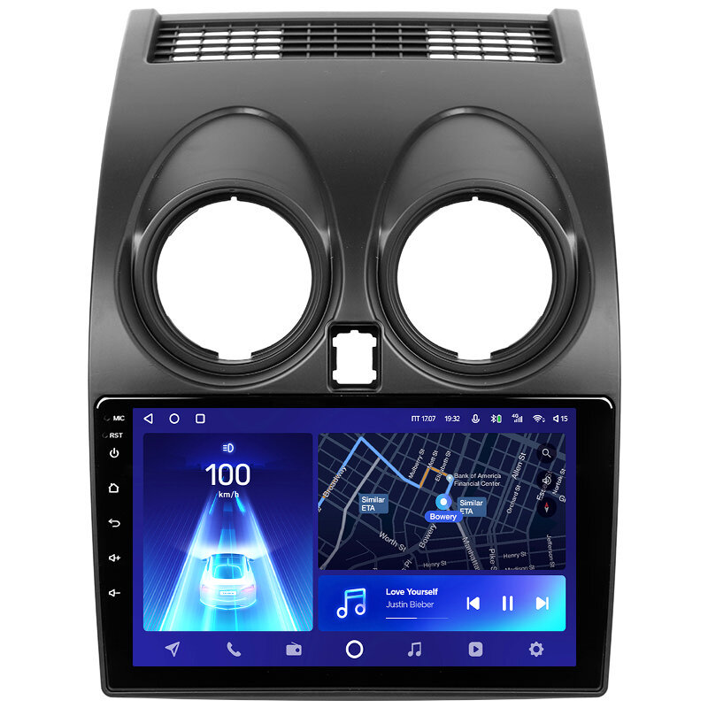 Штатная магнитола для Nissan Qashqai 2006-2013 - FarCar XL1170M Android 10, 8-ядер, 6Гб-128Гб, 4G/LTE-SIM