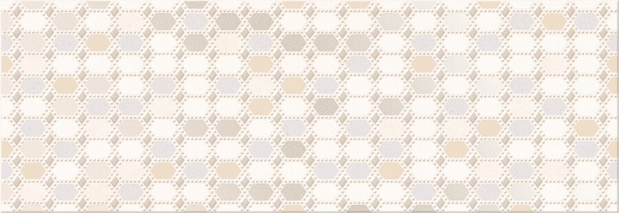 Плитка Eletto Ceramica Malwiya Milk Geometria Decor 24.2x70 586912001