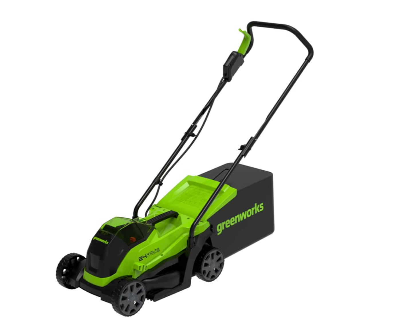 Газонокосилка аккумуляторна GreenWorks GD24LM33, 24v, 33 см, без АКБ и ЗУ (2516107) - фотография № 1