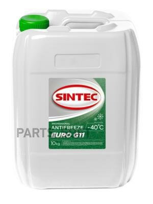 SINTEC 800523 Антифриз G11 SINTEC EURO готовый ГАЗ 5кг -40°С зеленый 1шт