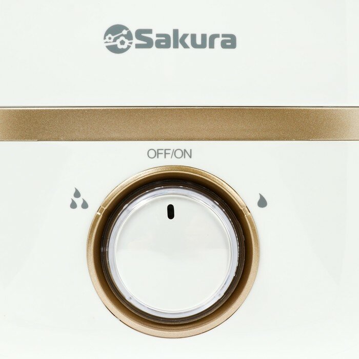 Увлажнитель воздуха Sakura SA-0608WG, ультразвуковой, 23 Вт, 4 л, 25 м2, ароматизация, белый - фотография № 2