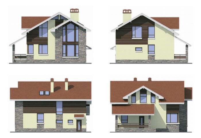 Проект дома Plans-54-90 (162 кв.м, газобетон) - фотография № 3