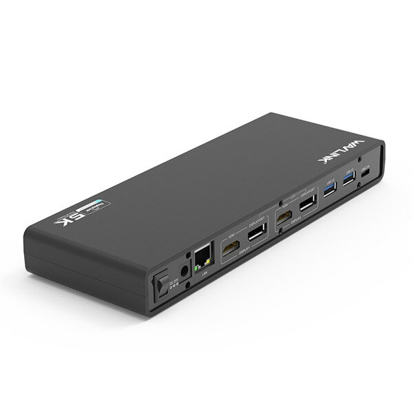 Док-станция WAVLINK WL-UG69DK1 для Type-C/A, размеры 8x22.8x2.6 см