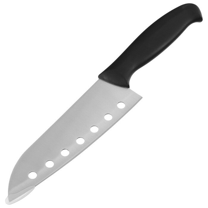 Набор для пикника: доска, 2 лопатки, ножницы, половник, вилка, нож - фотография № 5