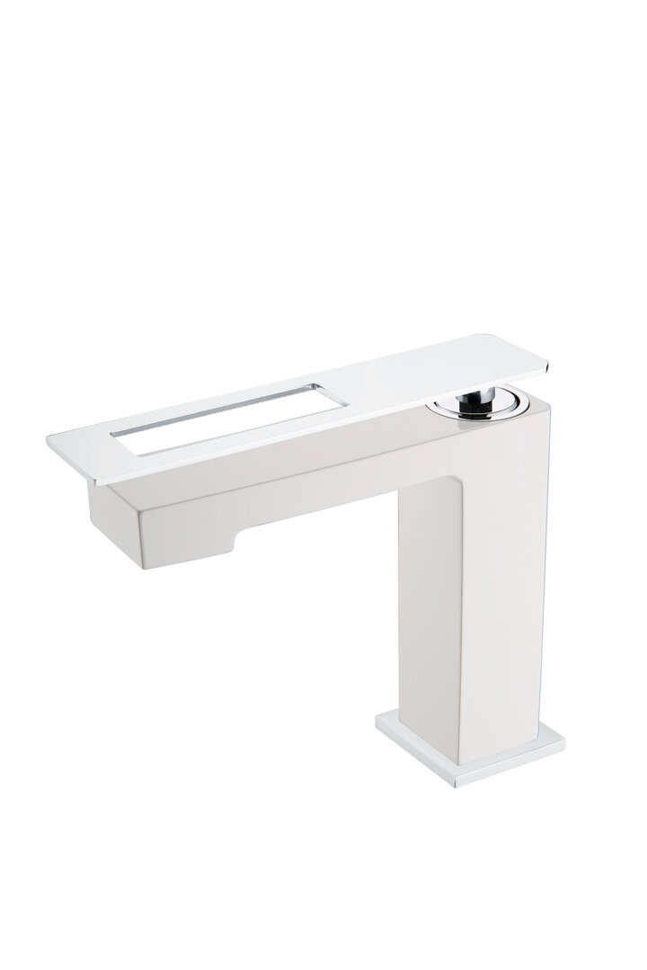 Boheme Смеситель Q для умыв. низ. WhiteChrome_Комплект 141-WCR