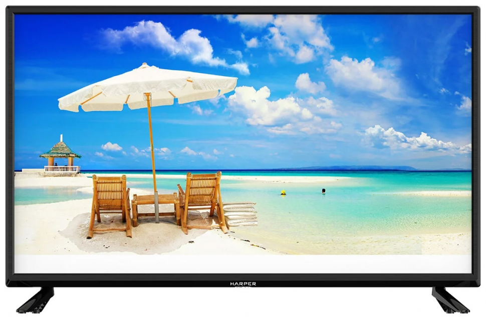 32" Телевизор HARPER 32R490T LED (2020), черный