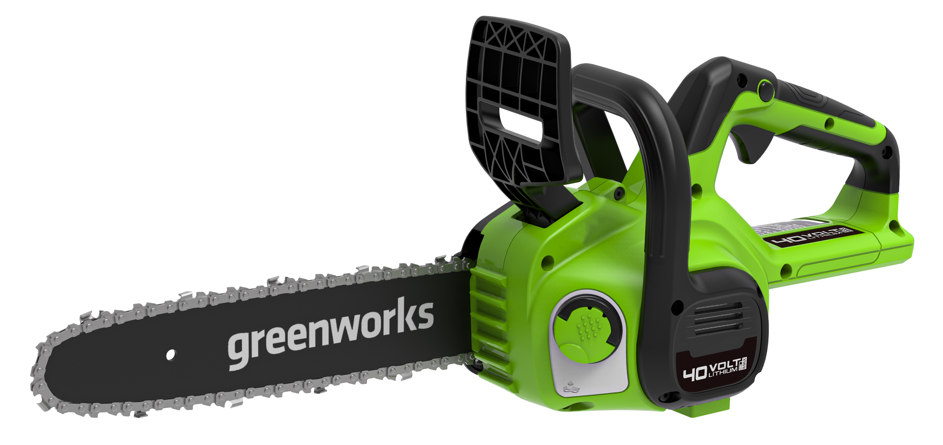 Цепная пила аккумуляторная GREENWORKS G40CS30IIK4, 40V, 30 см, с 1 АКБ 4АЧ и ЗУ