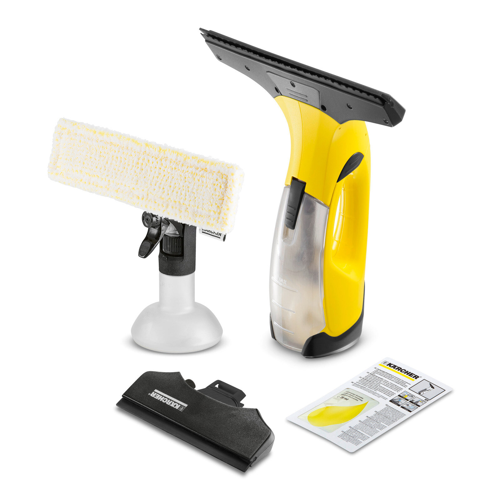 Стеклоочиститель ручной Karcher WV 2 Plus, 3,6 В, Li-ion, ЗУ