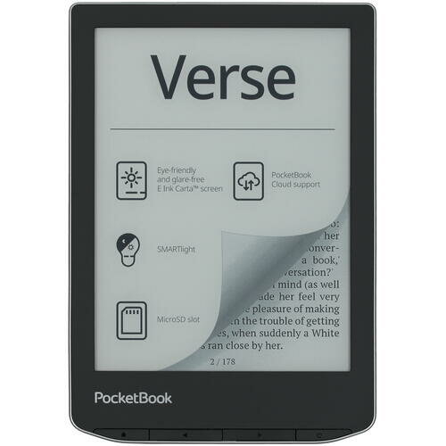 Электронная книга PocketBook 629VerseGrey
