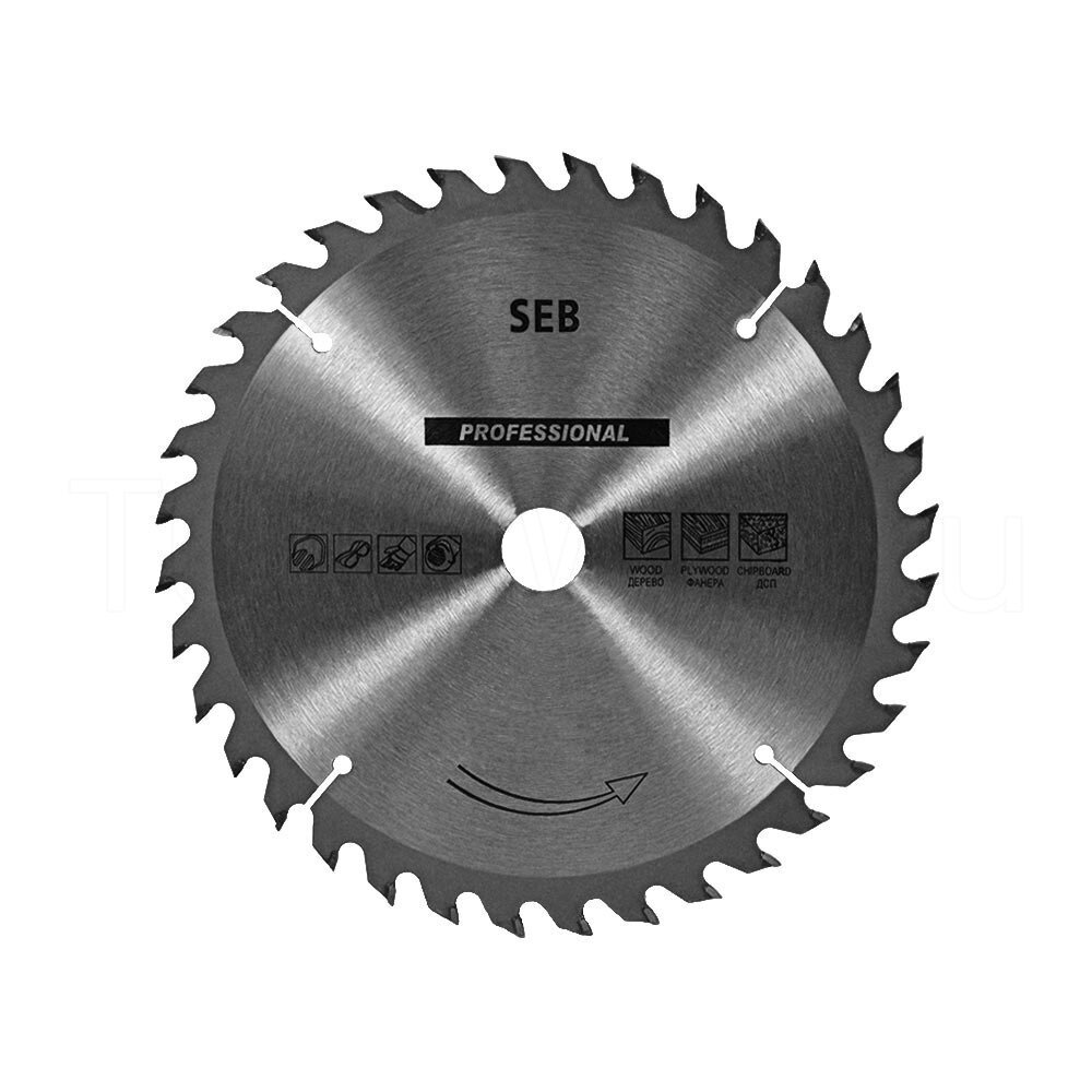 Пильный диск по дереву 150*36зуб.*22,23мм SEB 306PG-1503622