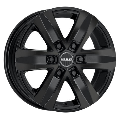    MAK Stone 6 Gloss Black 8x18 6x130 ET53 D84.1 ׸  (F80806TGB53M5)