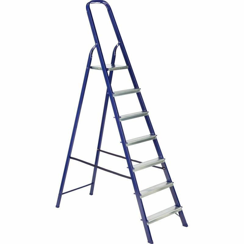 фото Стремянка стальная 7 ступеней TOPFORT