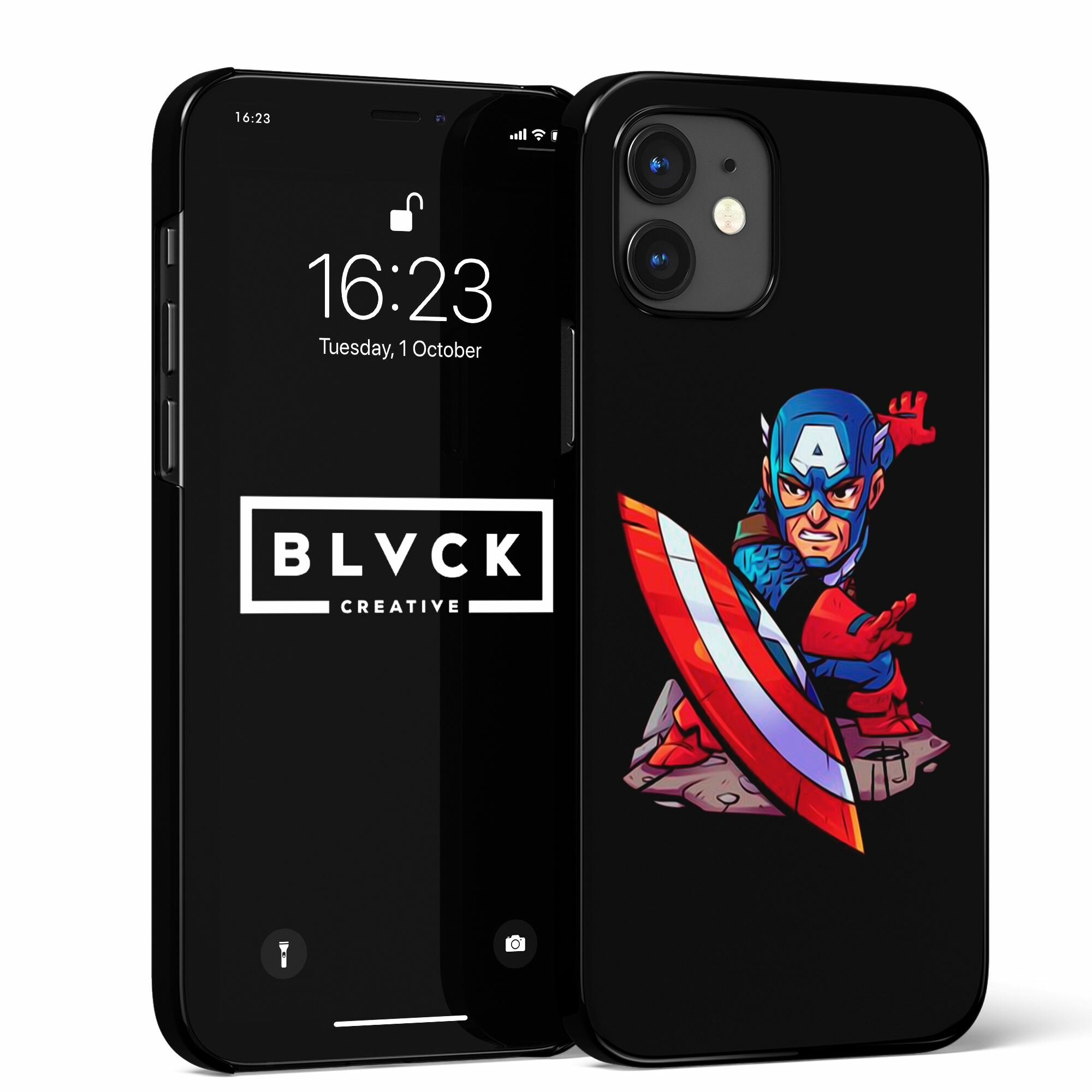 фото Чехол для IPhone 13 Pro с рисунком "Marvel Cinematic Universe Вселенная Marvel"
