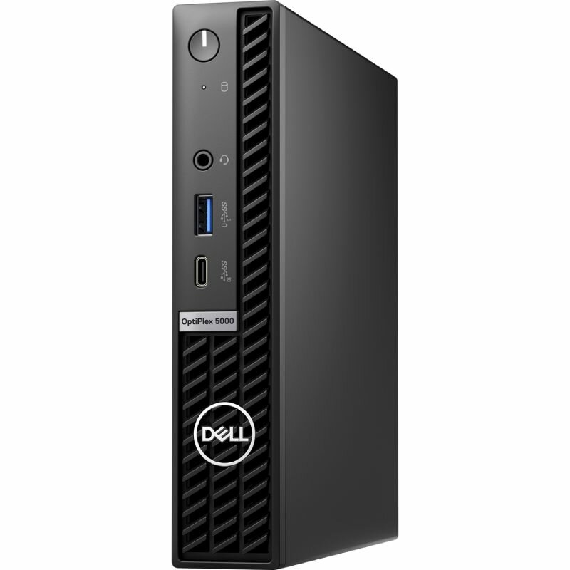 Dell Персональный компьютер/ Dell Optiplex 5000 MFF/Core i5-12500T/8GB/512GB SSD/UHD 770/ KEYB RUS + MICE /Intel Wi-Fi 6E 2X2 AX211 Bluetooth 5.2 Wireless Card /Linux/1Y + HDMI 2.0B video port (ОС:NO; Keyb:RUS, Powercord EU)