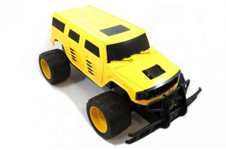 Радиоуправляемый джип Double Eagle Hummer на пульте управления 1:14 2.4GHz E314-003-YELLOW