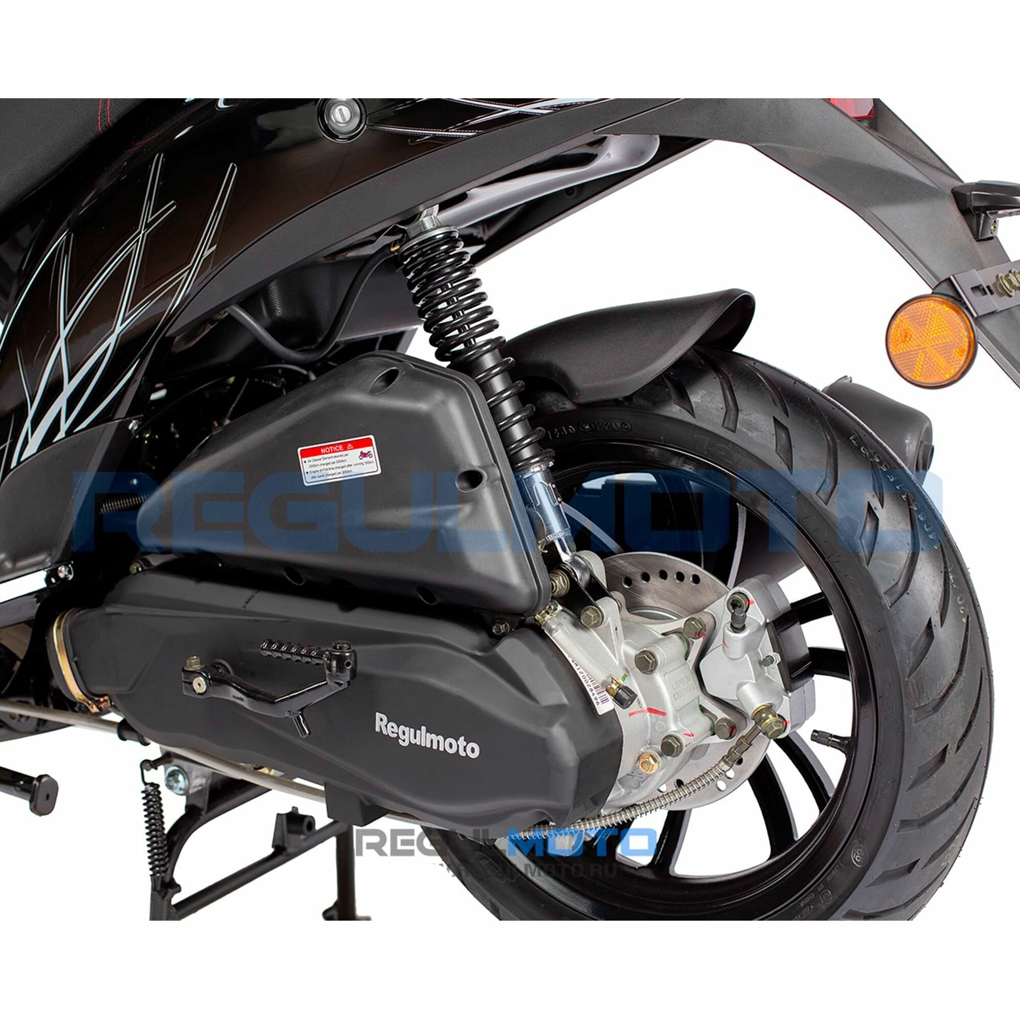 Скутер Regulmoto TREVIS 125 (LJ125T-16) Черный 100019-3