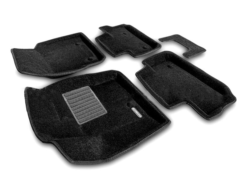 фото Коврики в салон текстиль 3D Business (чёрные) Euromat для Land Rover Freelander [2006-2015]