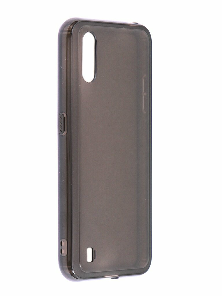 Чехол-накладка Araree M Cover для смартфона Samsung Galaxy M01, Термополиуретан, Black, Черный, GP-FPM015KDABR - фото №1