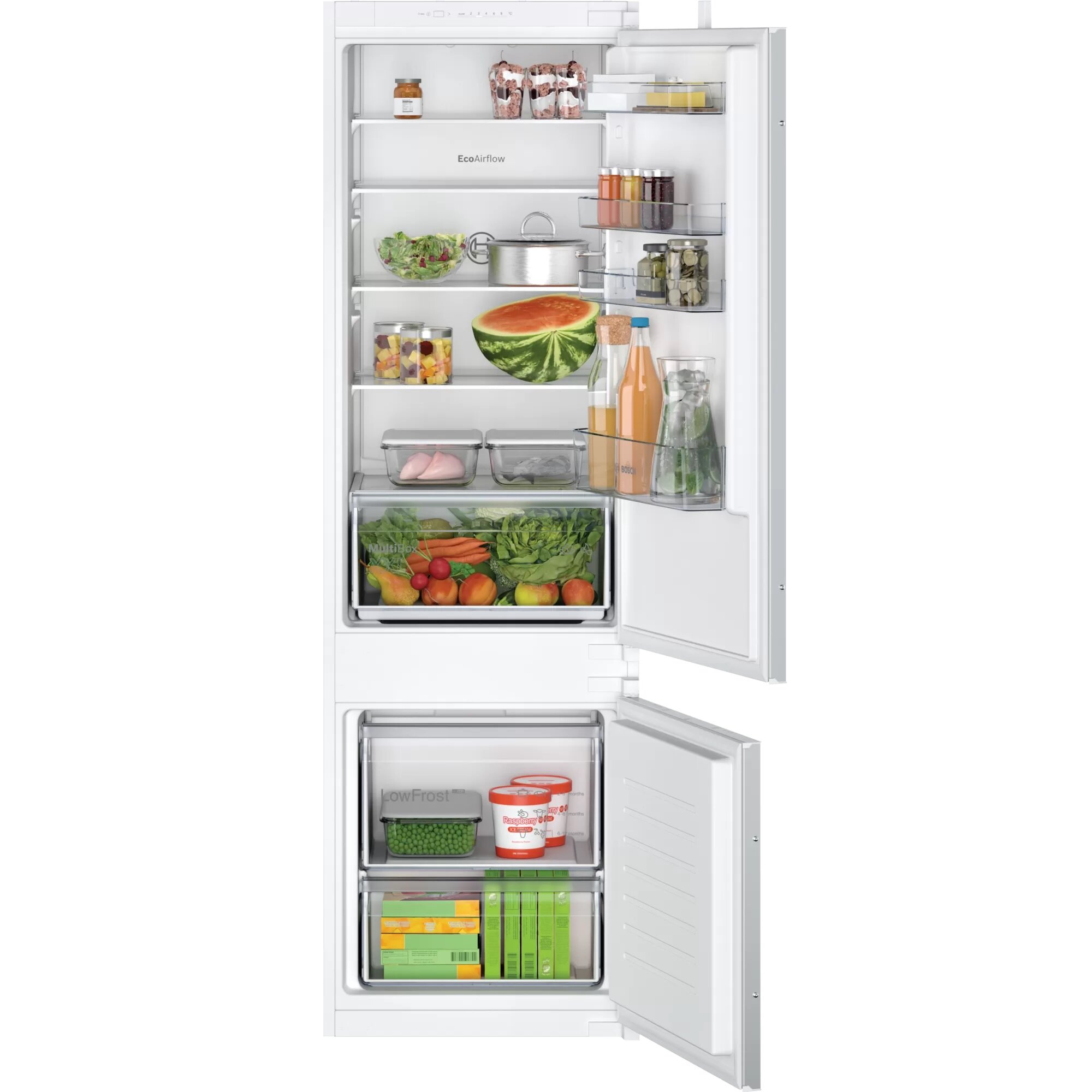 Встраиваемые холодильники с морозильной камерой Bosch KIV87NSF0