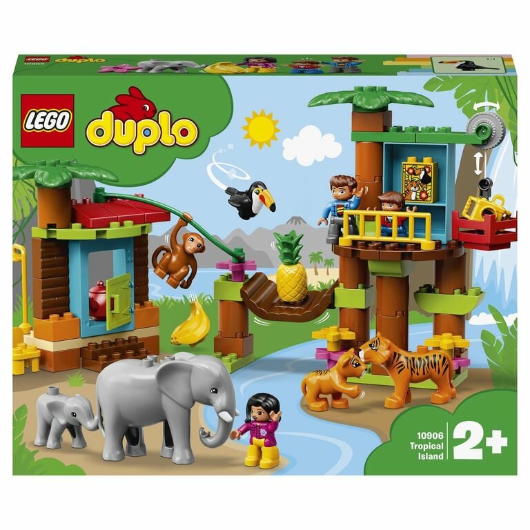 LEGO Duplo Town Конструктор Тропический остров, 10906