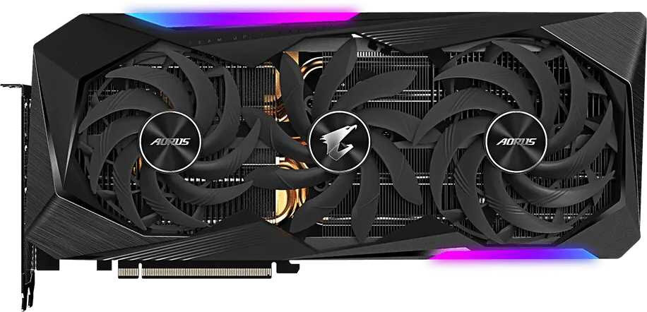 Видеокарта RTX3070TI 8Gb GDDR6X Gigabyte GV-N307TAORUS M-8GD