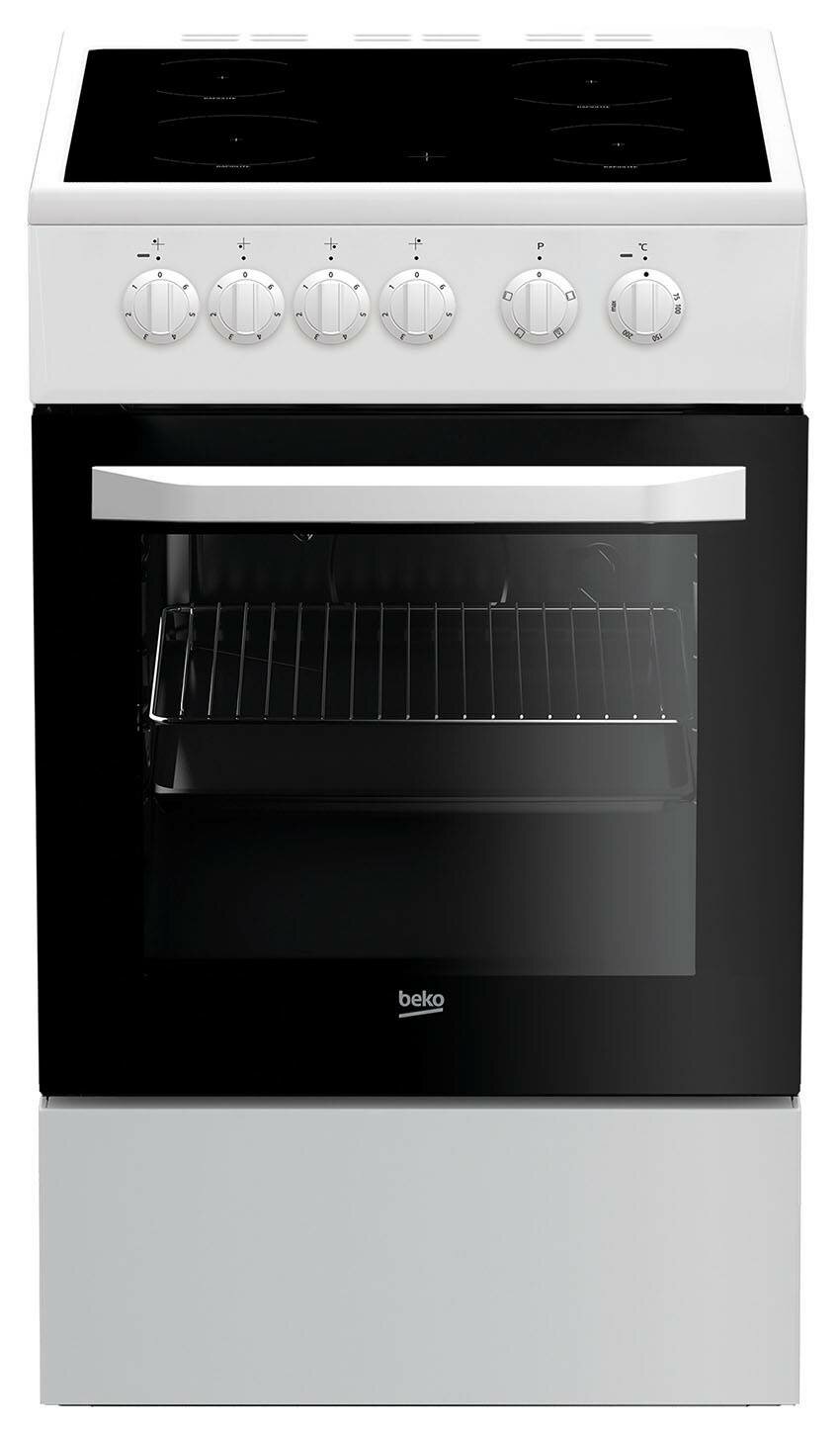 Плита электрическая Beko FFSS57000W белый