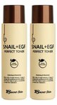 Secret Skin, Тонер для лица с экстрактом улитки Snail+EGF Perfect, 150 мл, 2 шт - изображение