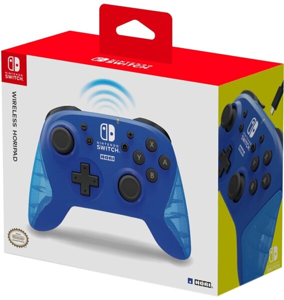 Геймпад HORI HoriPad Wireless Controller for Nintendo Switch, синий