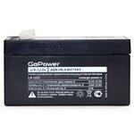 Аккумулятор свинцово-кислотный GoPower LA-1212 12V 1.2Ah - изображение