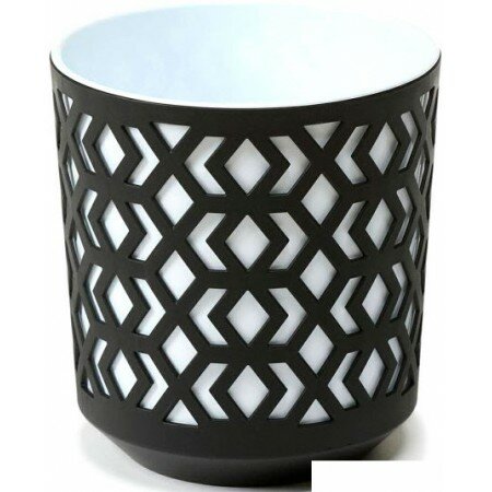 фото Кашпо Lamela Aztek LA792-25 (черный/белый)