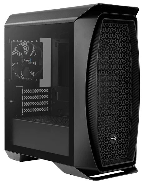 Корпус Aerocool Aero One Mini-G-BK-v1, mATX, без БП, черный